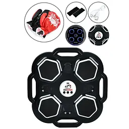 Боксерський тренажер, 4 цілі, 30x30x4 см, Bluetooth, музика, USB, MS4650 (В асортименті)