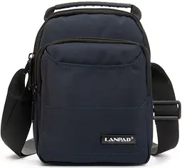 Сумка на плече Lanpad чоловіча Синя