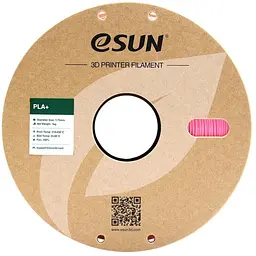 Філамент для 3D-принтерів eSUN PLA+ 1kg Pink (PLA+P175P1) [163452] - мініатюра 3