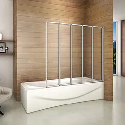 Шторка для ванни Rea Idea 120 см складана REA-W0850, Універсальна - мініатюра 3