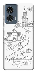 TPU чохол Demsky Kyiv spirit для Motorola Edge 50 Fusion