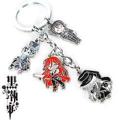 Брелок Темний дворецький Black Butler KC BB 150 - мініатюра 2