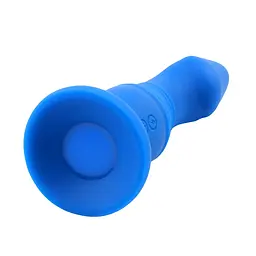 Вібратор Didi Curve Burst 18 см синій - мініатюра 4