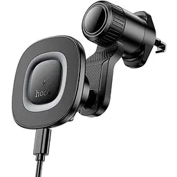 Тримач Hoco Crown magnetic wireless charging Car holder air outlet HW30 4.5-7" 15W