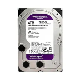 Жорсткий диск Western Digital Purple 4TB 64MB 5400rpm WD43PURZ 6Gb/s