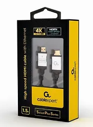 Кабель Cablexpert HDMI-HDMI V 1.4 1.5 м (CCB-HDMIL-1.5M) - мініатюра 3