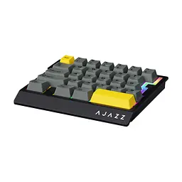 Клавіатура Ajazz AK029 Ice Island Magnetic Switch USB UA Black/Yellow (AK029-I-BY) - мініатюра 5