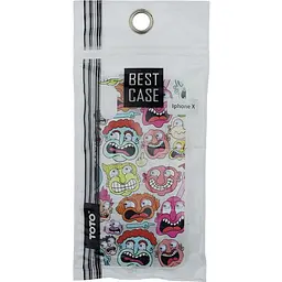 Чохол-накладка Toto TPU+PC Case Eye IPhone X Face Transparent - мініатюра 2