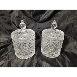 Ємність для зберігання Crystal Leo XL з кришкою скляна 11x13 cм 600 мл (83000182-1_YBCG-182-1) - мініатюра 5