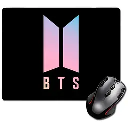 Ігрова поверхня Nextprint Логотип БТС BTS Бантани, BT21 300 х 250 мм (827137)