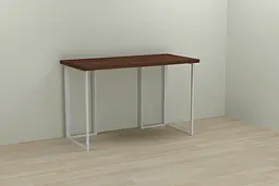 Комп'ютерний стіл Ferrum-decor Ханна 75x120x60 білий ДСП Венге 32мм (FRD-106130)