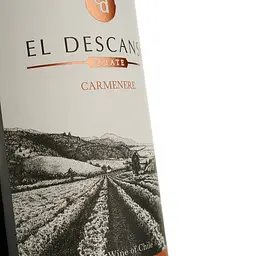 Вино El Descanso Varietals Carmenere, червоне, сухе, 13,5%, 0,75 л - мініатюра 3