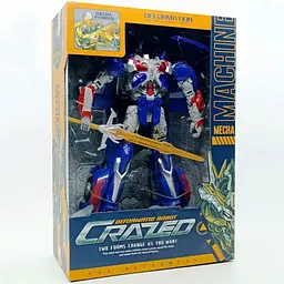Оптимус Прайм Transformers 34 см — Трансформер із мечем, робот і вантажівка, іграшка для дітей - мініатюра 6