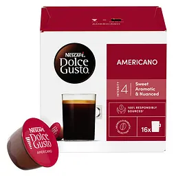 Набір кава в капсулах NESCAFE Dolce Gusto Americano 16 шт. 136 г - мініатюра 2