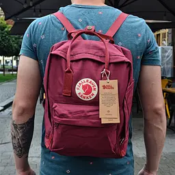 Міський рюкзак Fjallraven Kanken 16 л Classic Бордовий - мініатюра 4