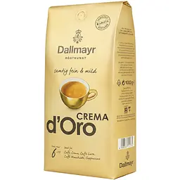 Кава в зернах Dallmayr Crema d'Oro смажена 1000 г - мініатюра 2