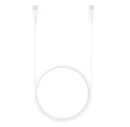 Кабель Samsung 5A Type-C/Type-C, 1.8m White - мініатюра 3