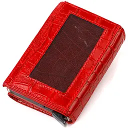Жіночий шкіряний картхолдер Canpellini 6,5х9х2 см acs0025897 - мініатюра 2