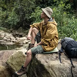 Сидушка складна XPE з чохлом Naturehike NH20PJ025 15 мм темно-зелений - мініатюра 5