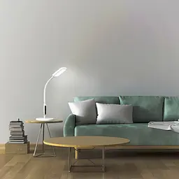 LED торшер білий VIDEX TF07W 14W 3000-5500K - мініатюра 7