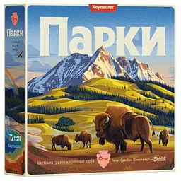 Настільна гра Games 7 Days Парки Parks) укр. + унікальне промо