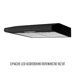 Витяжка плоска PERFELLI CLIO 5 DM NERO - мініатюра 4