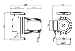 Циркуляційний насос Thermo Alliance LPS LPA40-13-550 Т фланцевий LPA4013550T - мініатюра 3