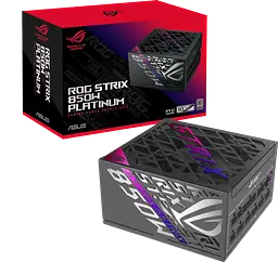 Блок живлення ASUS ROG STRIX 850W 80+ Platinum (90YE00W2-B0NA00) - мініатюра 3