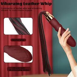 Вібратор-флогер Virbating flogger SCALA 56-4012 100067 - мініатюра 8