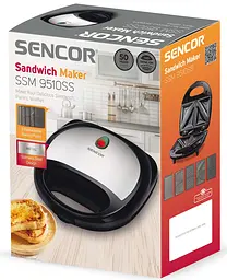 Бутербродниця SSM 9510SS Sencor teh0022668 - мініатюра 3