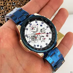 Чоловічий наручний годинник 6909 Blue-Cuprum-White Forsining acs0031391 - мініатюра 4