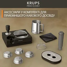 Ріжкова кавоварка еспресо Krups XP804T10 - мініатюра 5