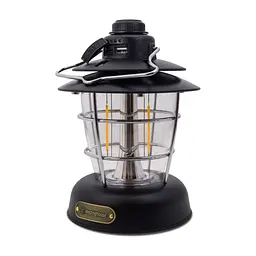 Ліхтар Westinghouse RETRO 6W LED Filament WF241 Type-C з функцією Power Bank Чорний (WF241-CB(Black))