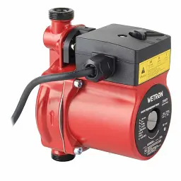 Насос для підвищення тиску 120Вт Hmax 9м Qmax 30л/хв Ø¾" 160мм + гайки Ø½" 15-90/160B WETRON (774271)