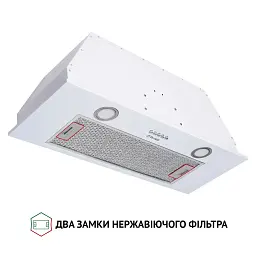 Витяжка повновбудована Perfelli BI 7652 WH 1000 LED - мініатюра 3