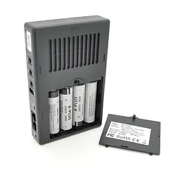 ДБЖ UPS-18W DC1018P YT45453 для роутерів/комутаторів/PON/POE-430, 5//9/12V, 1A, 11200MAh(знімні 4*2800MAh), Black, BOX - мініатюра 3