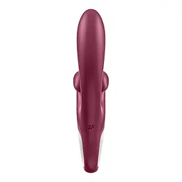 Вібратор-кролик Satisfyer Touch Me Red, подвійний відросток, 3 потужні мотори