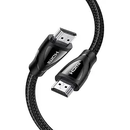 Кабель HDMI M - M, 3.0 м, V2.1 With Braid 8K@60Hz/4K@120Hz, HD140 UGREEN Чорний - мініатюра 3