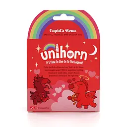 Вібратор-єдиноріжка Unihorn - Cupid's Beau, масажувальний язичок-сердечко - мініатюра 7