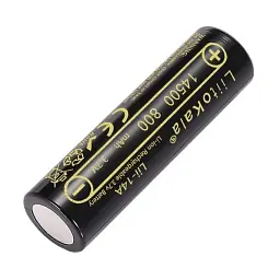Акумулятор AA 14500 LiitoKala Lii-14A 800 mAh пальчиковий літій-іонний Li-Ion 3,7V Плоский плюс (19318)