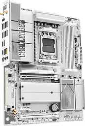 Материнська плата ASRock X870E CHALLENGER WIFI WHITE (X870E CHALLENGER WIFI WHITE) (Socket AM5, AMD X870E, ATX) - мініатюра 4
