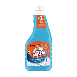 Засіб для миття скла Mr Muscle зі спиртом Після дощу змінний блок 500 мл (4823002001020)