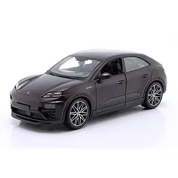 Автомодель - PORSCHE MACAN 4 ELECTRIC (чорний, 1:24) Bburago 18-21114