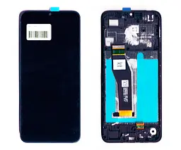Дисплей Motorola XT2345 Moto E13 чорний + рамка