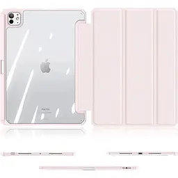 Чохол-книжка Dux Ducis Toby Series With Pencil Holder для Apple iPad Pro 13` M4/M5 (2024-2025) Pink [112720] - мініатюра 6