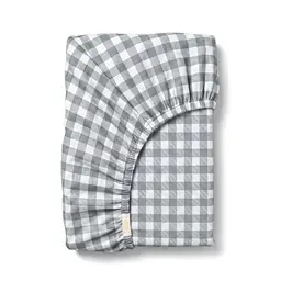 Простирадло на резинці 200x200x25 GRAY CHECK COSAS (2200000035943)