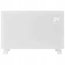 Конвекторний обігрівач Volt Polska TermoGlass Pro 2в1 2000W Wi-Fi Smart White - мініатюра 3
