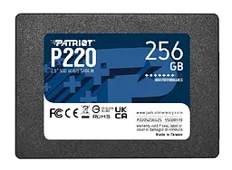 Накопичувач SSD Patriot P220 256GB 2.5" 7mm SATAIII (P220S256G25)