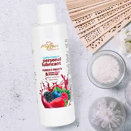 Лубрикант MyLove Aroma Series IntimMassage 2in1 Forest Fruits, 300 мл - мініатюра 4