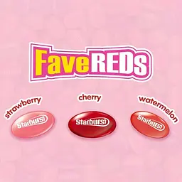 Драже Starburst FaveREDs Jelly Beans Easter Candy Gifts 396g - мініатюра 3